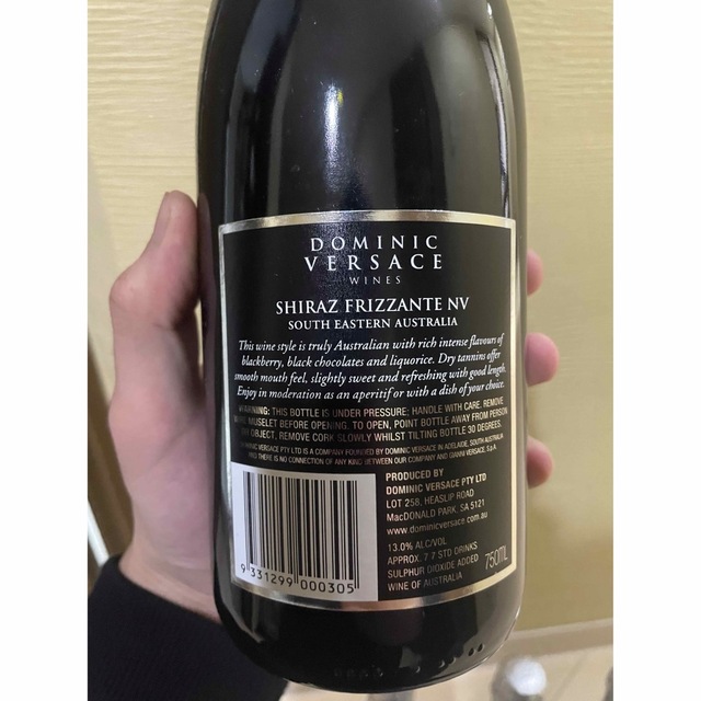 VERSACE(ヴェルサーチ)のレア❗️ ドミニクヴェルサーチ シャンパン 6本セット 食品/飲料/酒の酒(シャンパン/スパークリングワイン)の商品写真