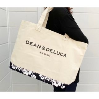 ディーンアンドデルーカ(DEAN & DELUCA)の【新品】DEAN&DELUCA ハワイ限定 ハイビスカス柄トートバッグ(トートバッグ)