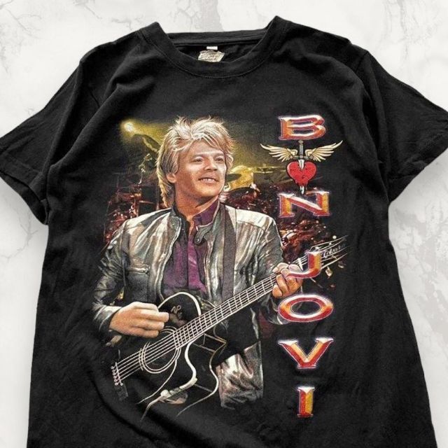 BON JOVI vintage tshirt ボンジョビ Tシャツ レア