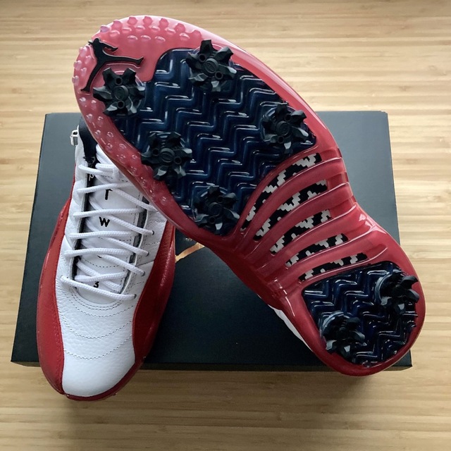 新品 希少 AIR JORDAN 12 LOW GOLF \