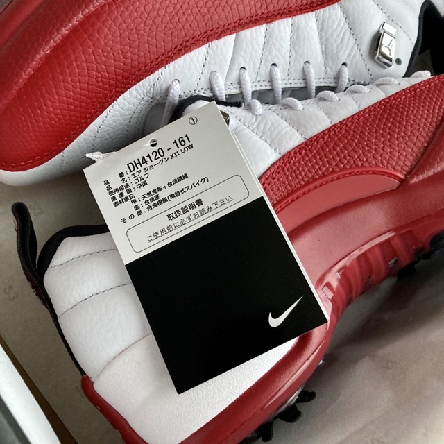 新品 希少 AIR JORDAN 12 LOW GOLF \