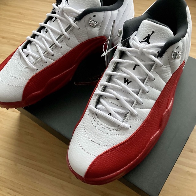 新品 希少 AIR JORDAN 12 LOW GOLF \