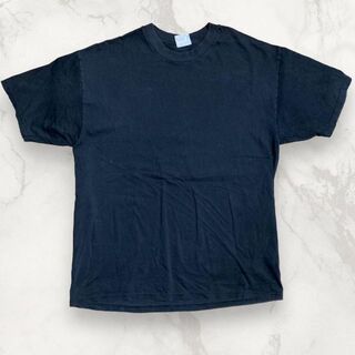 HNY Champion 90s 00s  黒 チャンピオン　無地 Tシャツ(Tシャツ/カットソー(半袖/袖なし))