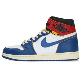 ナイキ(NIKE)のナイキ ×ユニオン UNION  AIR JORDAN 1 RETRO HI NRG UNION BV1300-146 エアジョーダン1レトロハイエナジースニーカー  メンズ 27.5cm(スニーカー)