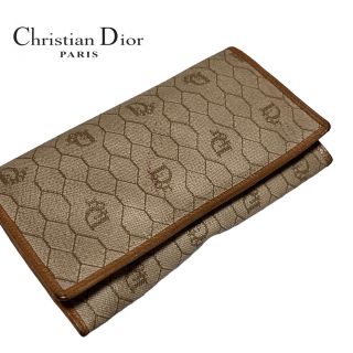 クリスチャンディオール(Christian Dior)のChristian Dior クリスチャン　ディオール　ヴィテージレザー長財布(財布)