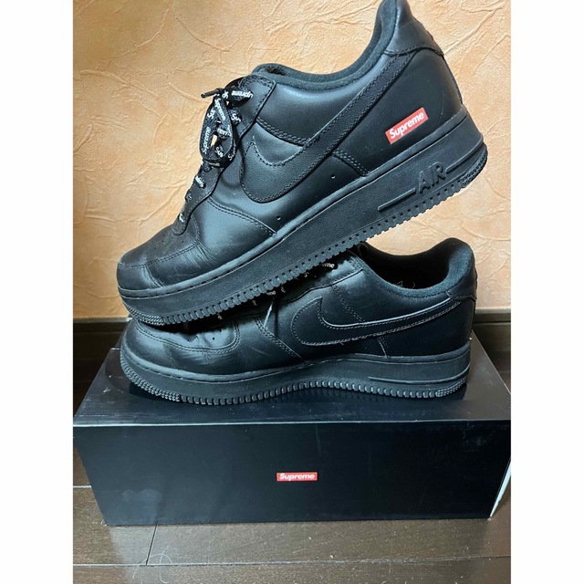 Supreme Air Force1 黒27センチ