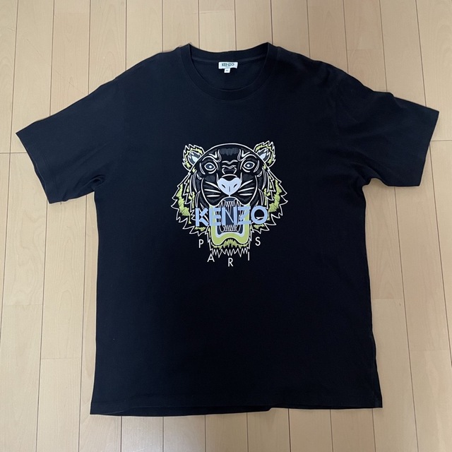 KENZO 黒 虎 - Tシャツ/カットソー(半袖/袖なし)