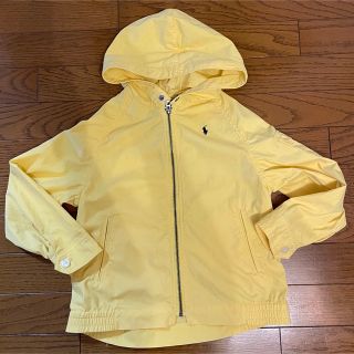 ポロラルフローレン(POLO RALPH LAUREN)のポロバイラルフローレン　キッズ　ブルゾン　イエロー　120(ジャケット/上着)