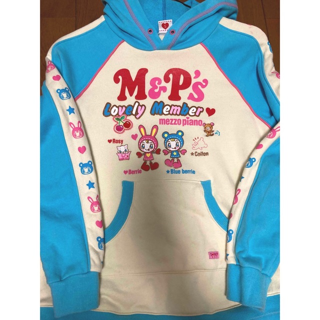 mezzo piano(メゾピアノ)のmezzo piano トレーナー キッズ/ベビー/マタニティのキッズ服女の子用(90cm~)(Tシャツ/カットソー)の商品写真