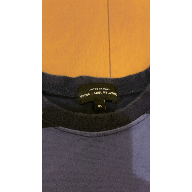 UNITED ARROWS green label relaxing(ユナイテッドアローズグリーンレーベルリラクシング)のキッズTシャツ　ボーダー キッズ/ベビー/マタニティのキッズ服男の子用(90cm~)(Tシャツ/カットソー)の商品写真