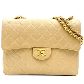 シャネル キャビアスキン ショルダーバッグ(レディース)(ベージュ系 シャネル キャビアスキン ショルダーバッグ(レディース)(ベージュ系