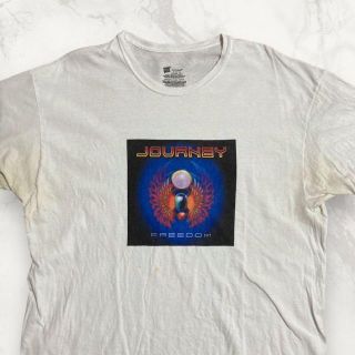 HNJ Hanes 90s 00s ジャーニー　JOURNEY　アルバム　バンド(Tシャツ/カットソー(半袖/袖なし))