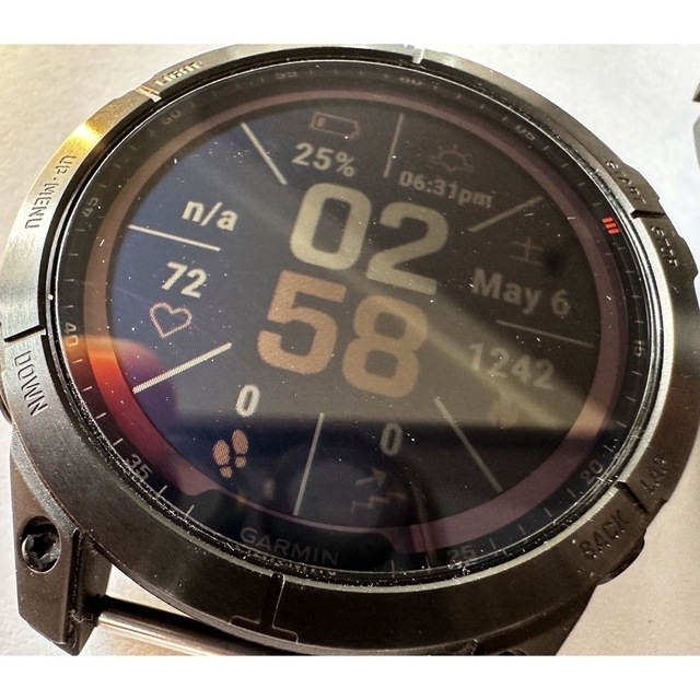 GARMIN fenix7  Sapphire DUAL POWERスーパースポーツゼビオ使用状況