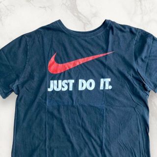 HNC NIKE 90s 00s  黒 ナイキ　just do it　スウッシュ(Tシャツ/カットソー(半袖/袖なし))