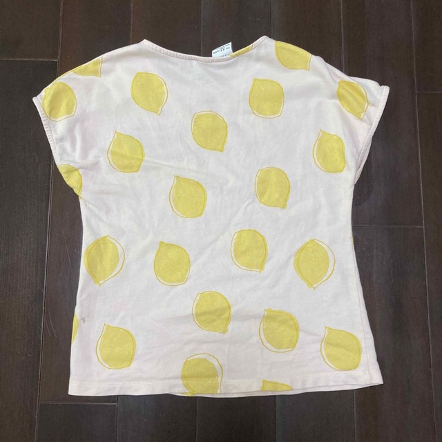 ZARA レモン柄Tシャツ キッズ/ベビー/マタニティのキッズ服女の子用(90cm~)(Tシャツ/カットソー)の商品写真