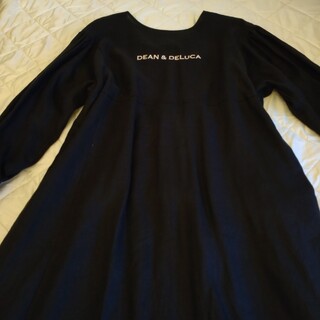 DEAN & DELUCA - DEAN＆DELUCA×BEAMS COUTURE　かっぽうぎドレス　ブラック
