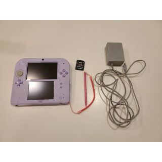 ニンテンドー2DS(ニンテンドー2DS)のNintendo 2ds（ラベンダー、中古）(携帯用ゲーム機本体)