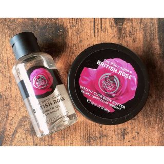 ザボディショップ(THE BODY SHOP)の未使用 ボディショップ ミニセット ブリティッシュローズ ボディクリーム(ボディクリーム)