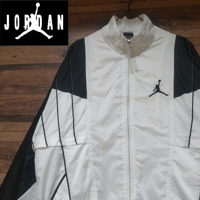 90s　US企画　JORDAN　ビンテージ　ナイロンジャケット　ジャンプマンロゴ