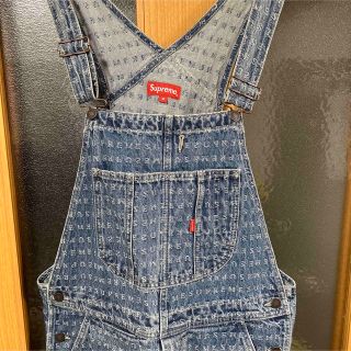 シュプリーム(Supreme)の希少Supreme Jacquard Logos Denim Overalls (サロペット/オーバーオール)