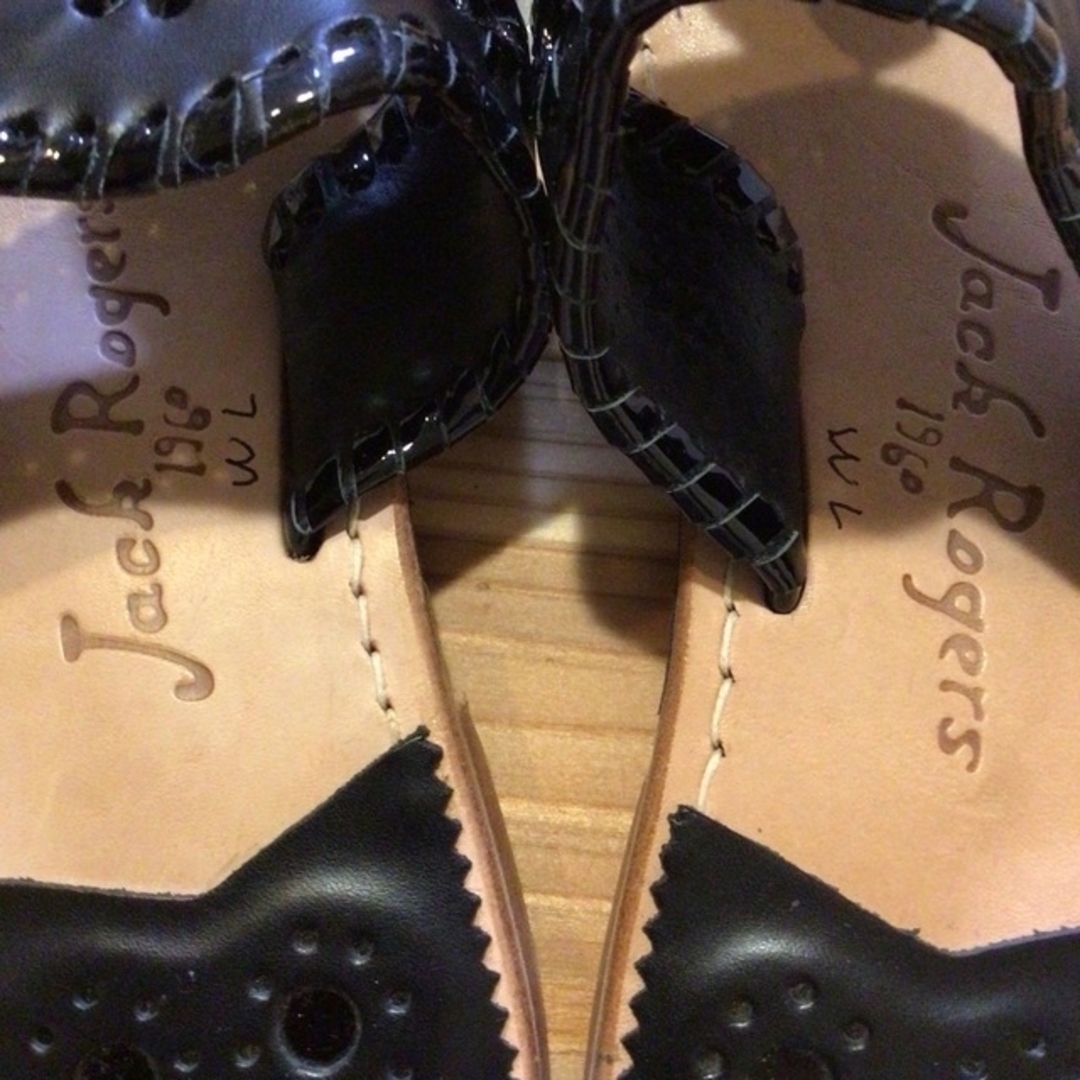 JACKROSE(ジャックローズ)のJACK ROGERS  フラットソールトングサンダル　1回使用　最終値下 レディースの靴/シューズ(サンダル)の商品写真