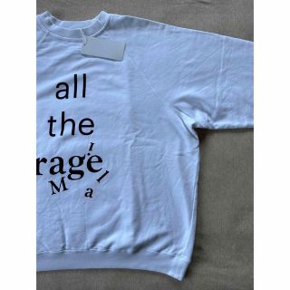 人気商品!! 白M新品 メゾン マルジェラ all the rage スウェット