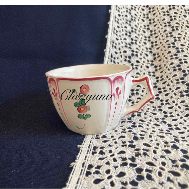 フランスアンティーク サルグミンヌ コーヒーカップ
