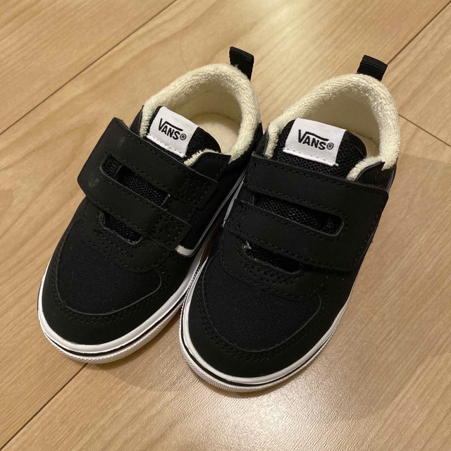 VANS(ヴァンズ)のVANS ベビースニーカー 14.0cm 黒 キッズ/ベビー/マタニティのベビー靴/シューズ(~14cm)(スニーカー)の商品写真