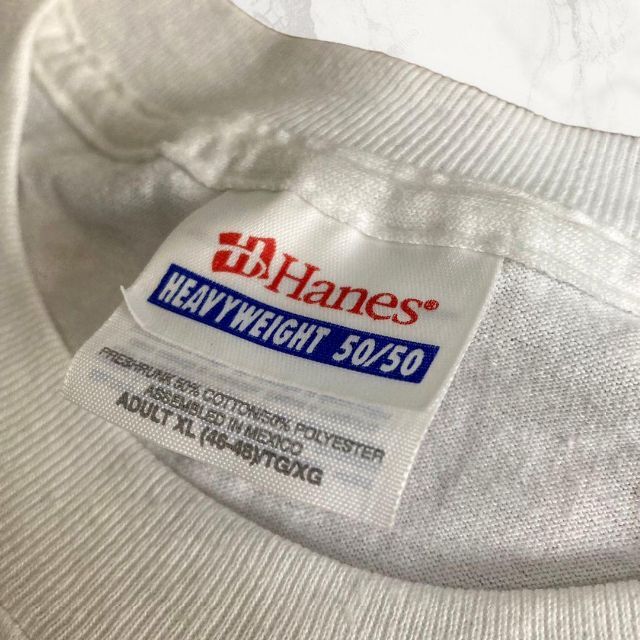 HMR Hanes ビンテージ 90s 登山　アメリカ　USA 星条旗 Tシャツ メンズのトップス(Tシャツ/カットソー(半袖/袖なし))の商品写真