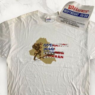 HMR Hanes ビンテージ 90s 登山　アメリカ　USA 星条旗 Tシャツ(Tシャツ/カットソー(半袖/袖なし))