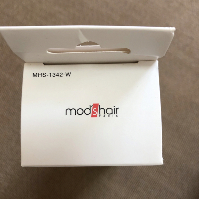 mod's hair(モッズヘア)のmod's hair MHS-1342-W WHITE スマホ/家電/カメラの美容/健康(ヘアアイロン)の商品写真