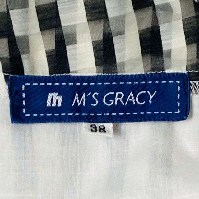 M'S GRACY - 【美品】M'S GRACY ワンピース カメリア ギンガムチェック