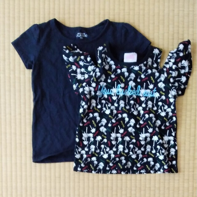 2枚セット　Tシャツ　女の子　110 キッズ/ベビー/マタニティのキッズ服女の子用(90cm~)(Tシャツ/カットソー)の商品写真