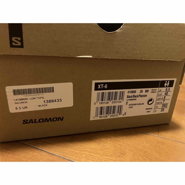 SALOMON(サロモン)の【新品】salomon XT-6 メンズの靴/シューズ(スニーカー)の商品写真