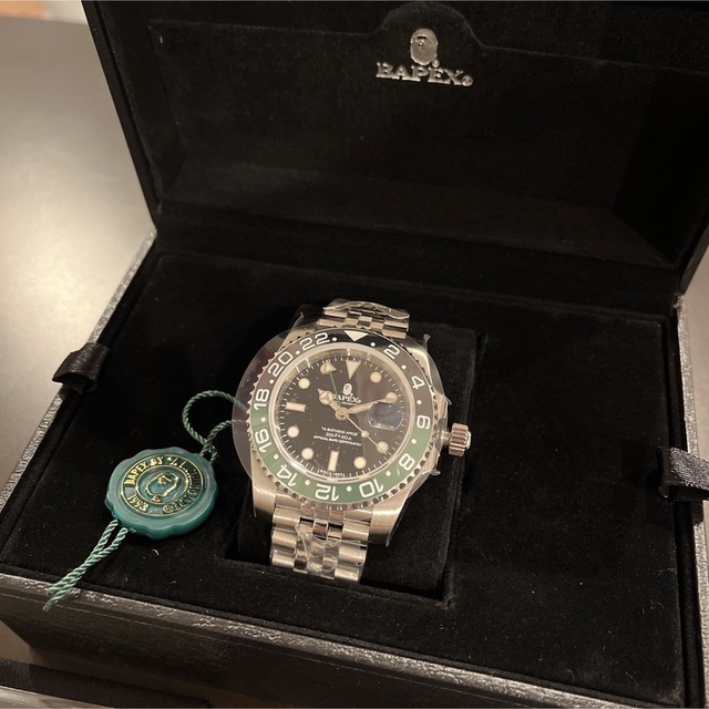 A bathing ape 腕時計 ウォッチ エイプ Bape type 2 Bapex ゴールド
