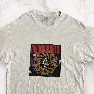 HMM 90s 00s  白 SOUNDGARDEN　サウンドガーデン　バンドT(Tシャツ/カットソー(半袖/袖なし))