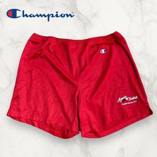 HMJ Champion 赤 クーパーズタウン　ニューヨーク　野球 ハーフパンツ(ショートパンツ)