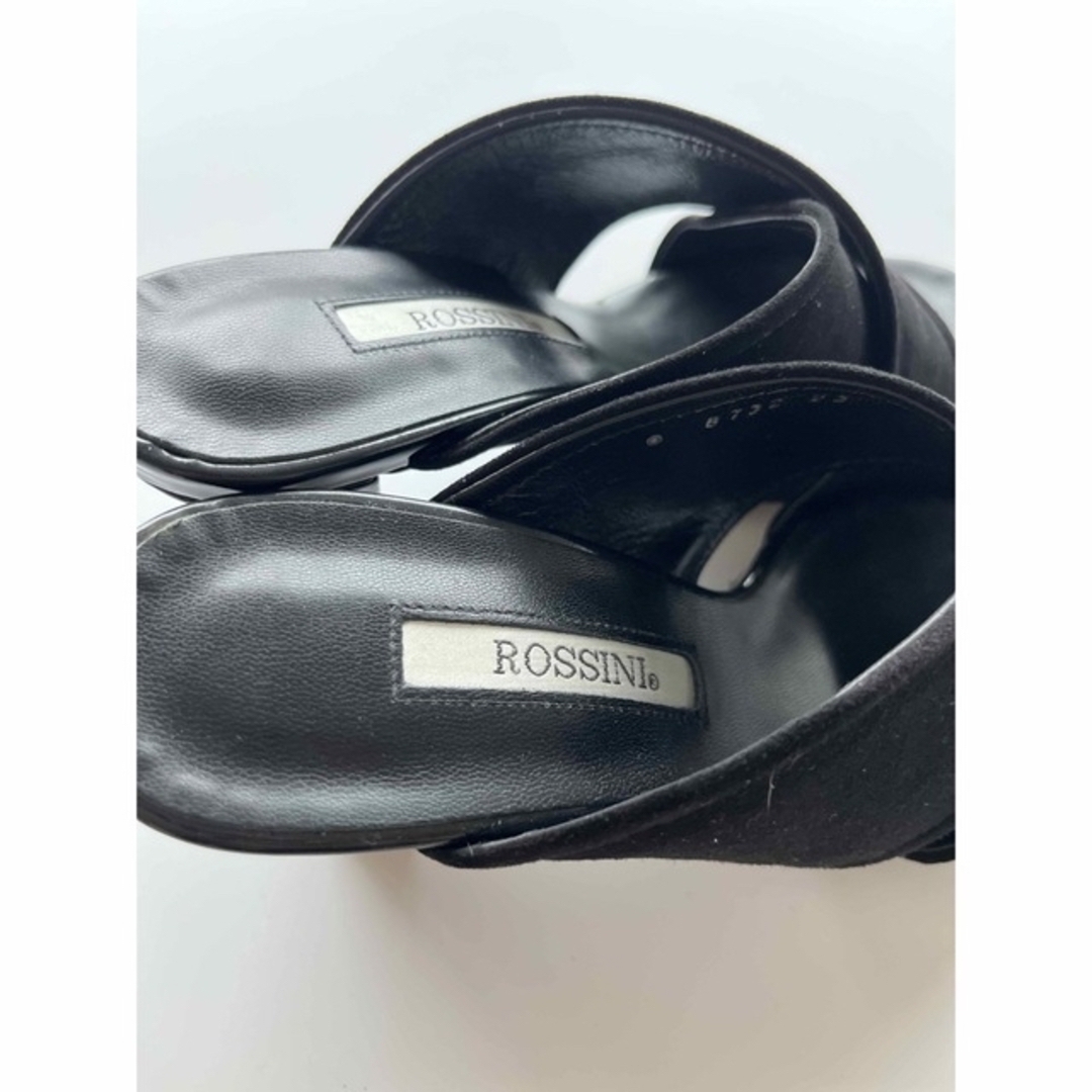 ROSSINI(ロッシーニ)の⭐︎[ROSSINI] ヒールサンダル　ブラックとカーキ レディースの靴/シューズ(サンダル)の商品写真
