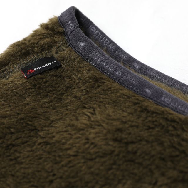 and wander(アンドワンダー)の新品｜AND WANDER｜FLEECE NECK WARMER｜KHAKI メンズのファッション小物(ネックウォーマー)の商品写真