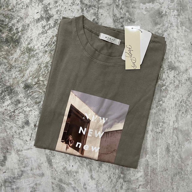 Ungrid(アングリッド)の【匿名配送】【新品タグ付き】New Style ロゴTシャツ レディースのトップス(Tシャツ(半袖/袖なし))の商品写真