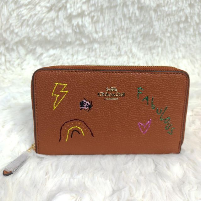 COACH(コーチ)の【未使用】 COACH 長財布 C9105 ラウンドファスナー レディースのファッション小物(財布)の商品写真