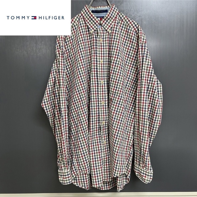 TOMMY HILFIGER(トミーヒルフィガー)の【TOMMY HILFIGER】(トミーヒルフィガー) 長袖BDチェックシャツ メンズのトップス(シャツ)の商品写真