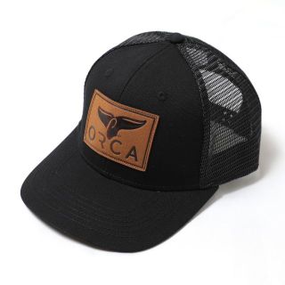 未使用｜ORCA coolers｜レア｜Cap｜キャップ｜レザーパッチ(キャップ)