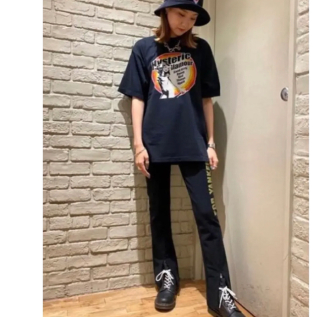 HYSTERIC GLAMOUR(ヒステリックグラマー)のヒステリックグラマー ヤンキーフレアパンツ レディースのパンツ(その他)の商品写真