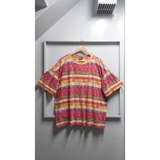 Vintage MAHILA COLLECTION オールオーバー 総柄Tシャツ(Tシャツ/カットソー(半袖/袖なし))