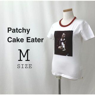 パッチーケークイーター(Patchy Cake Eater)のパッチー ケークイーター プリントＴシャツ ホワイト レディース(Tシャツ(半袖/袖なし))