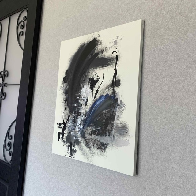 現代アート 65×53㎝ 大きめ モダン 絵画 原画 抽象画 アートパネル