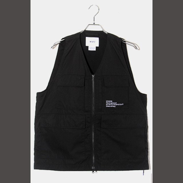 代引き手数料無料 WTAPS LRRP LRRP 22SS VEST ベスト BLACK