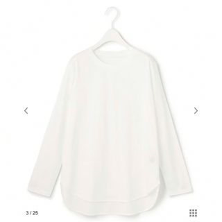 アイシービー(ICB)の💎超美品💎ICB 【洗える】シンプルジャージー ロングスリーブTシャツ(シャツ/ブラウス(長袖/七分))