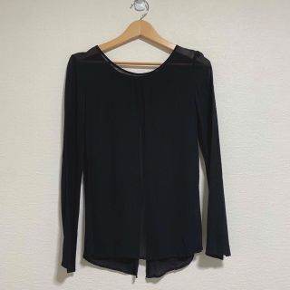 ザラ(ZARA)のバックシャンシースルーブラウス(シャツ/ブラウス(長袖/七分))